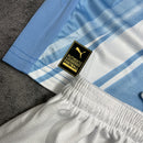 Conjunto Infantil Manchester City Titular 25/26 - Azul