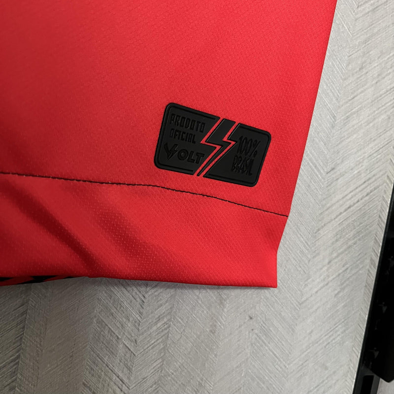 Camisa Vitória 25/26 - Vermelha e Preta Volt
