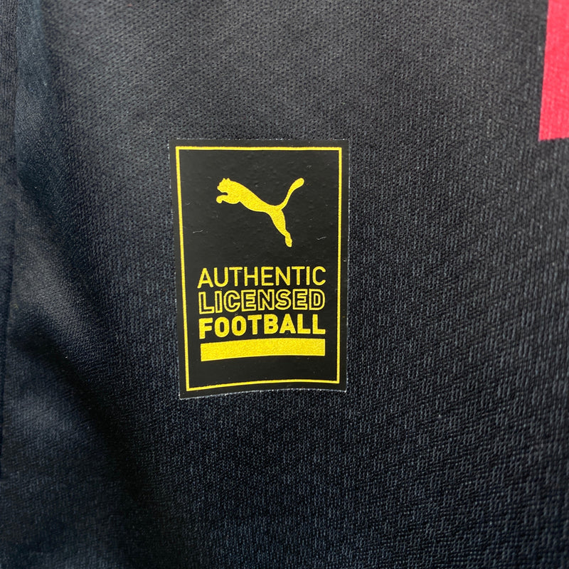 Camisa Milan Home 22/23 - Vermelho e Preto