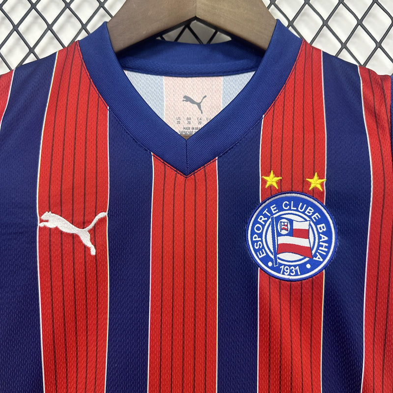 Conjunto Infantil Bahia Fora 25/26 - Tricolor