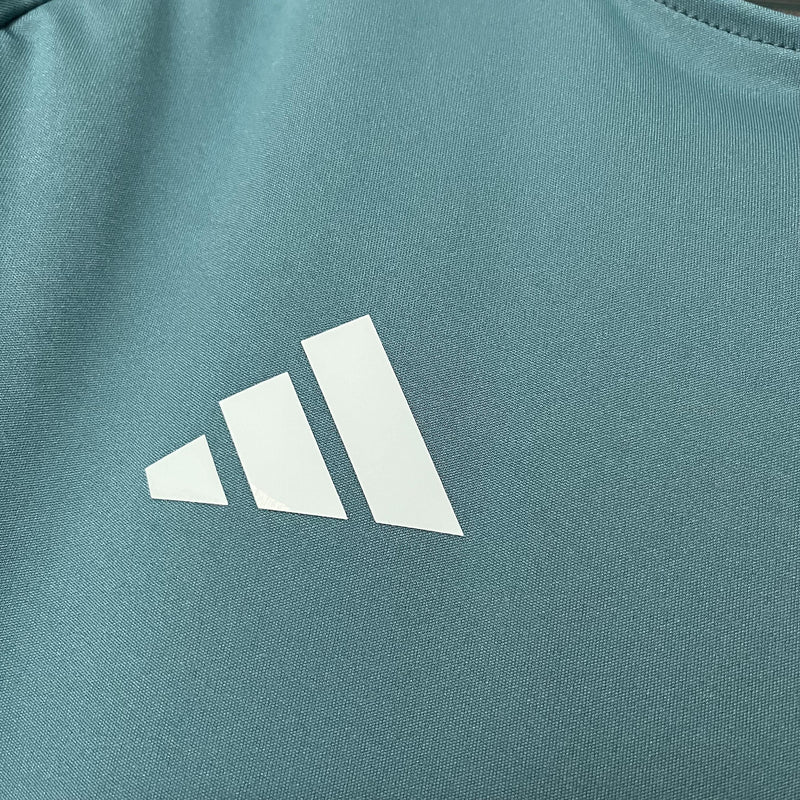 Camisa Cruzeiro de Treino 25/26 - Versão Feminina Baby Look Azul Turquesa