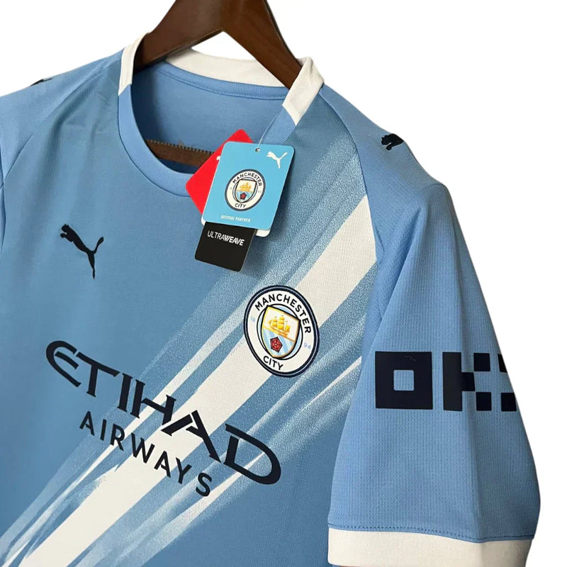 Camisa Manchester City Home 25/25 - Puma Torcedor Masculina