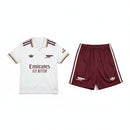 Conjunto Arsenal 25/26 away - Branco e vermelho