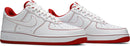 Nike Air Force 1 '07 'Contrast Stitch - White University Red'