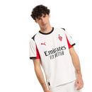 Camisa AC Milan Away 25/26 - Torcedor Puma Masculino - Branco e Preto