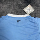 Conjunto Infantil Manchester City Titular 25/26 - Azul