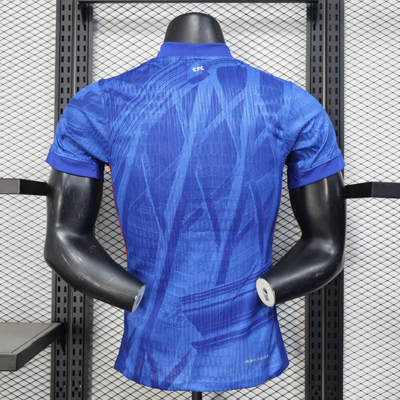 Camisa Chelsea Titular 2025/26 - Versão Jogador Azul