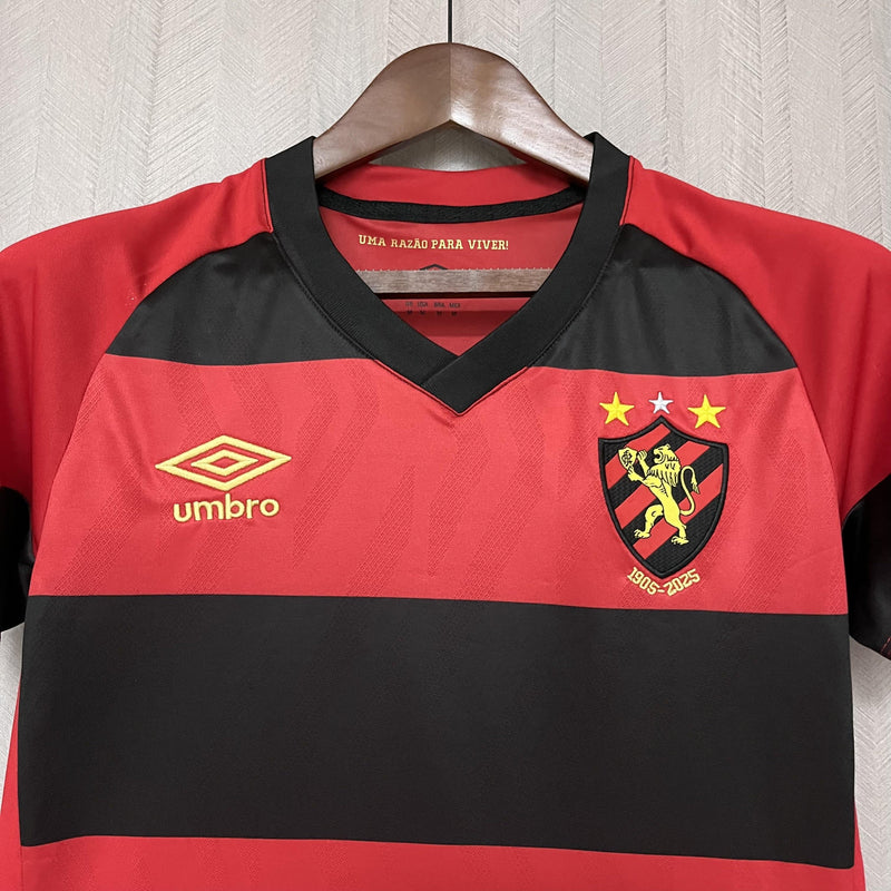 Camisa Titular Sport Recife 25/26 - Versão Feminina Baby Look
