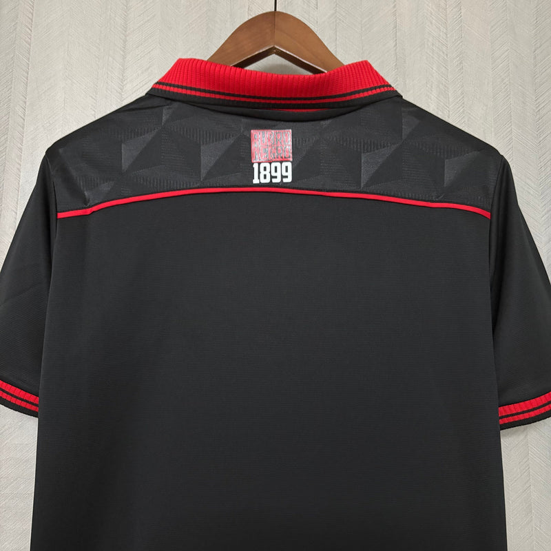 Camisa Vitória Reserva 25/26 - Preta e vermelho