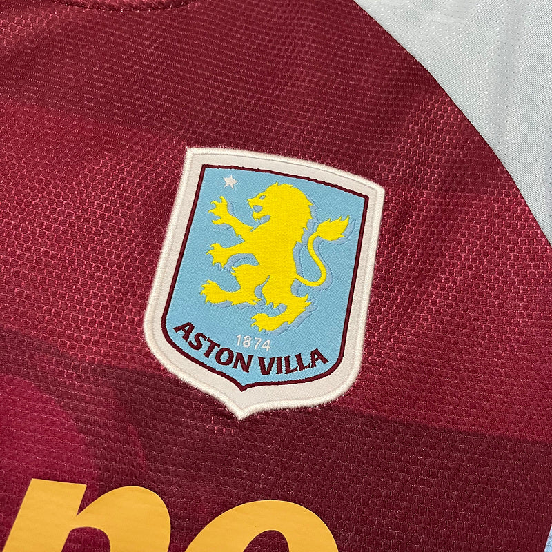 Camisa Aston Villa Titular 25/26 - Versão Torcedor