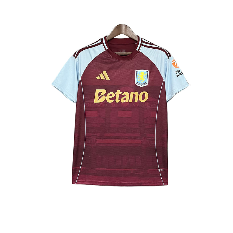 Camisa Aston Villa Titular 25/26 - Versão Torcedor