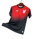 Camisa Athletico Paranaense Titular 25/26 - Vermelha e Preta