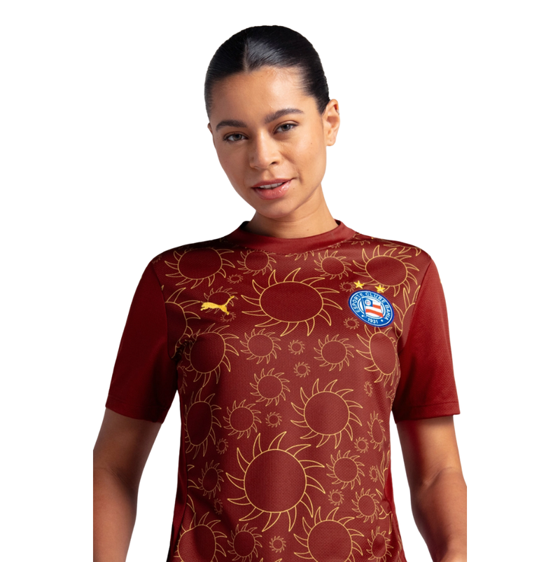 Camisa Bahia III Sol 25/26 - Versão Feminina Baby Look