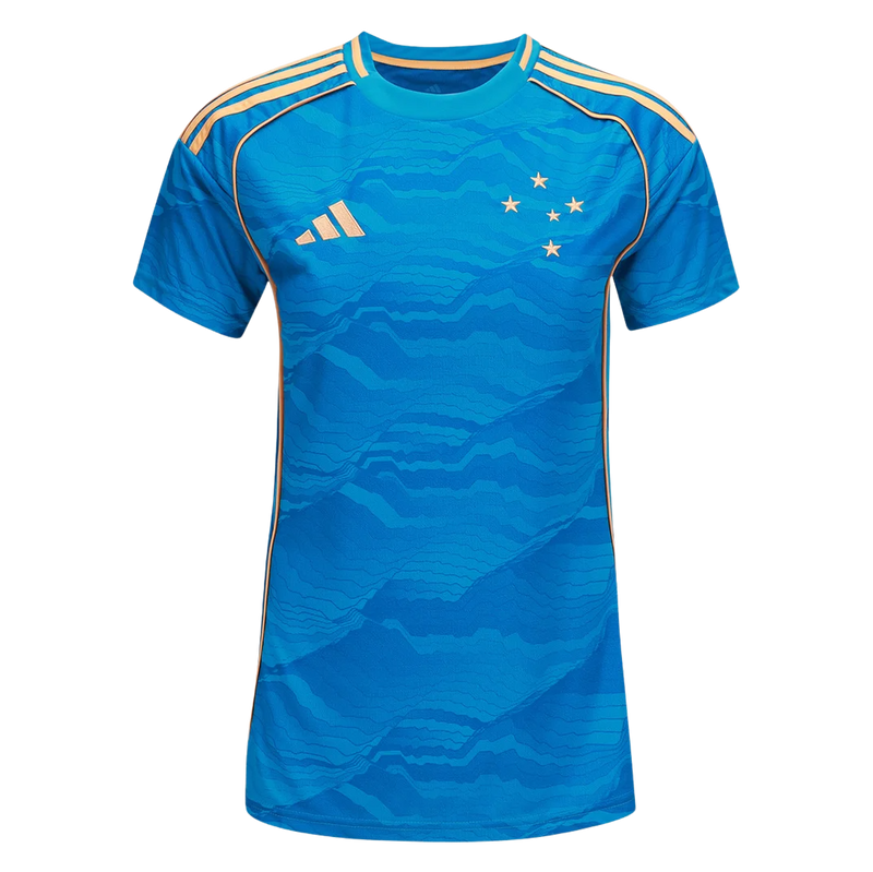 Camisa Cruzeiro III 25/26 - Feminina Azul