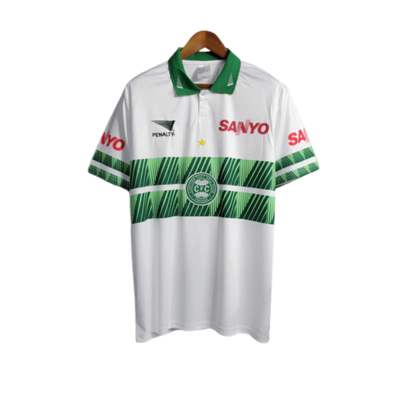 Camisa Coritiba 1997 Penalty Retro - Branca e Verde