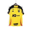 Camisa Atlético Mineiro Treino Amarela Todos Patrocínios 25/26 - Adidas Torcedor Masculina