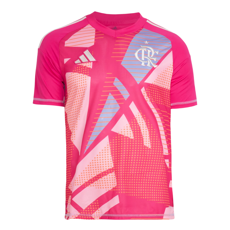 Camisa Flamengo Goleiro Rosa 25/26 - Versão Torcedor Lançamento
