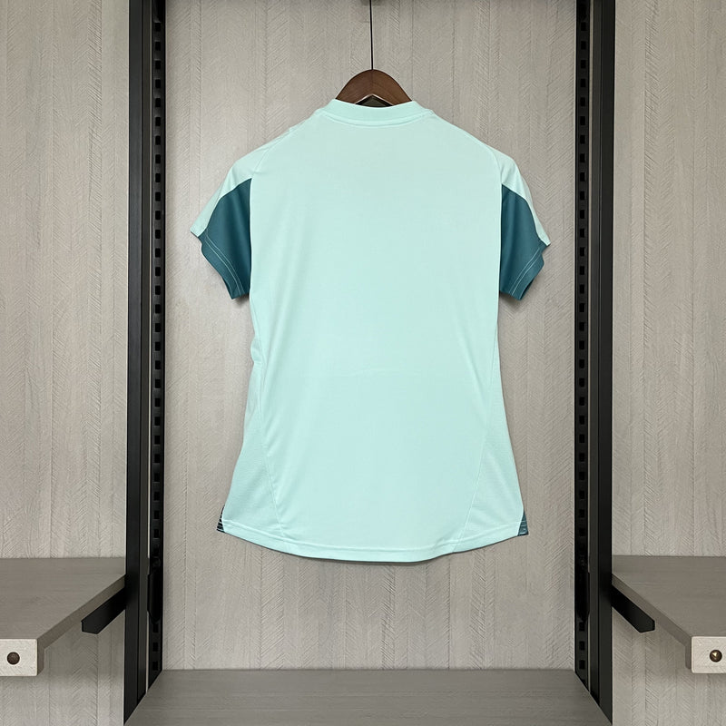 Camisa Cruzeiro de Treino 25/26 - Versão Feminina Baby Look Azul