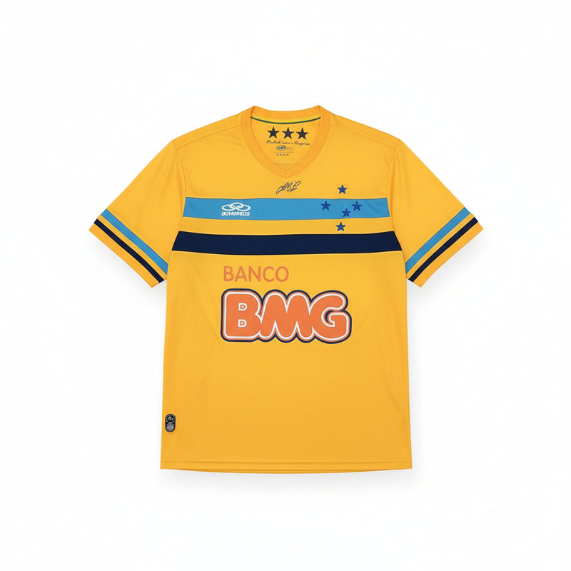 Camisa Cruzeiro de Goleiro 14/15 - Versão Retrô Amarela