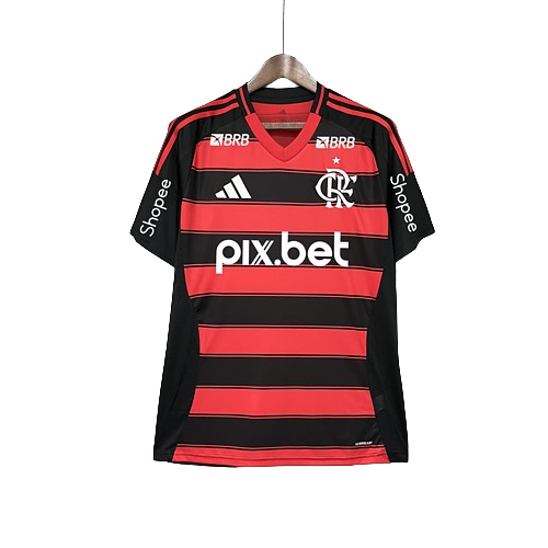 Camisa Flamengo Home Todos Patrocínios 25/26 - Puma Torcedor Masculina