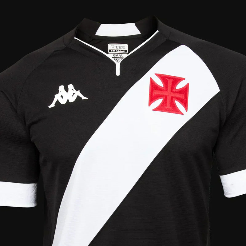 Camisa Vasco Home 23/24 - Preta e branca