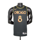 Camisa Regata Chicago Bulls Preta e Amarela - Nike - Masculina