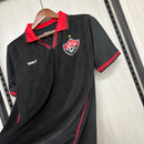 Camisa Vitória Reserva 25/26 - Preta e vermelho
