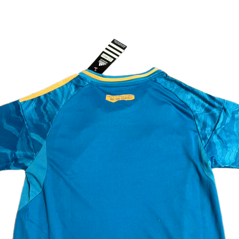 Conjunto Infantil Cruzeiro III 25/26 - Azul e Dourado