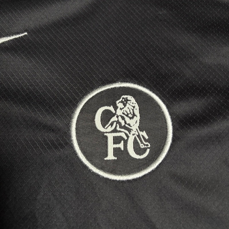 Conjunto Chelsea 25/26 - Preto e azul