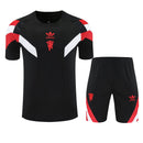 Kit de Treino adulto Manchester United 2025/26 Short e Camisa