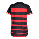 Camisa Flamengo Titular 24/25 - Versão Feminina Baby Look Preto e Vermelha