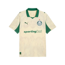 Camisa Palmeiras Mundial de Clubes 25/26 - Torcedor Puma X Kidsuper Masculino - Bege e Verde