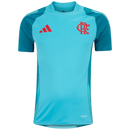 Camisa Flamengo Treino 25/26 Azul Claro - Versão Torcedor