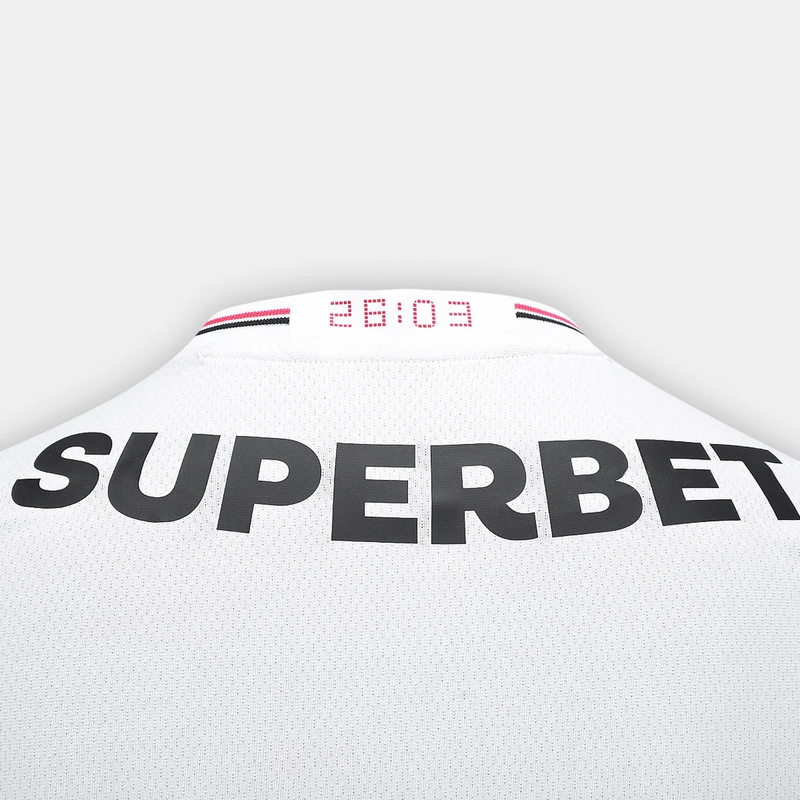 Camisa São Paulo Titular 25/26 - NB Torcedor Masculina Lançamento [PRÉ VENDA]