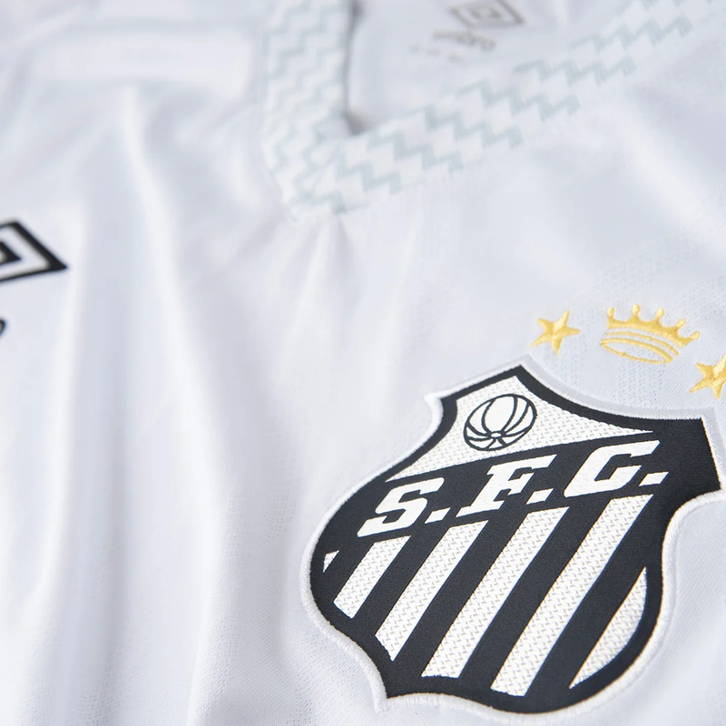 Camisa Santos FC Home 25/26 - Umbro Torcedor Masculina Lançamento