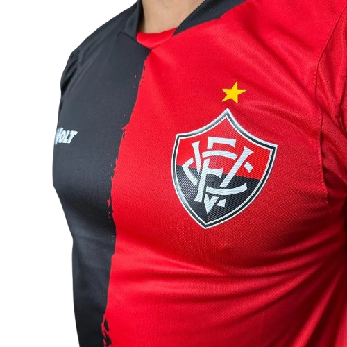 Camisa Vitória Home 25/26 - Volt Torcedor Masculina