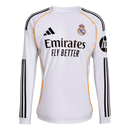 Camisa Real Madrid Home Manga Comprida 25/26 - Adidas Torcedor Masculina