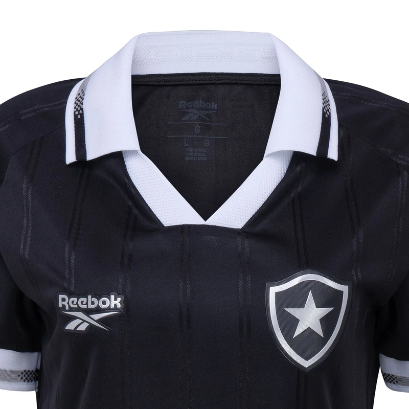 Camisa Botafogo Third 25/26 - Reebok Feminina Baby Look