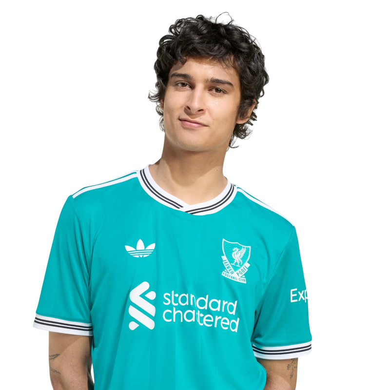 Camisa Liverpool Third 25/26 - Adidas Torcedor Masculina