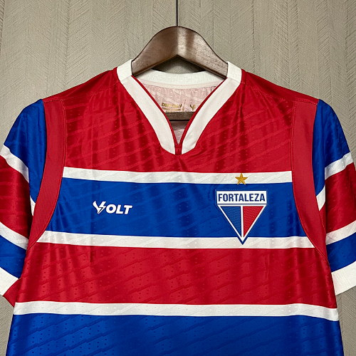 Camisa Fortaleza Home 25/26 - Vermelha e azul