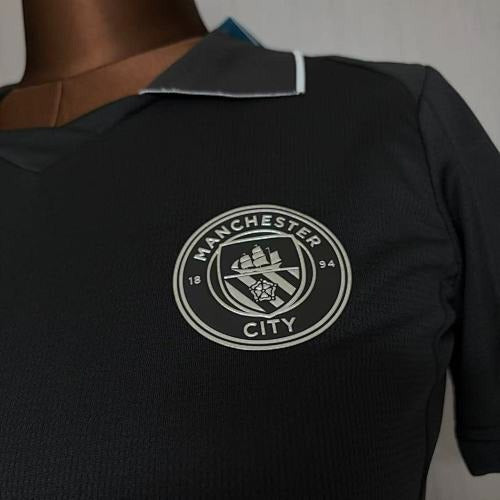Camisa Manchester City 25/26 - Feminina Preta
