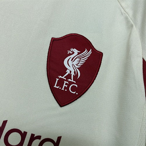 Camisa Liverpool 25/26 - Versão Manga Longa vermelha