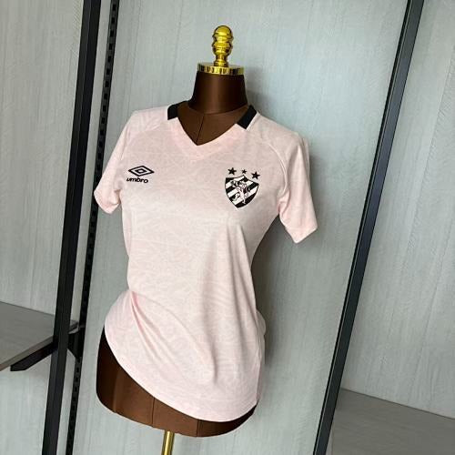 Camisa Sport Recife 25/26 - Versão Feminina Baby Look Rosa