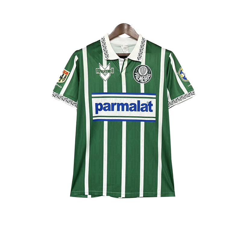 Camisa Palmeiras Titular 94/95 - Versão Retrô Verde Parmalat