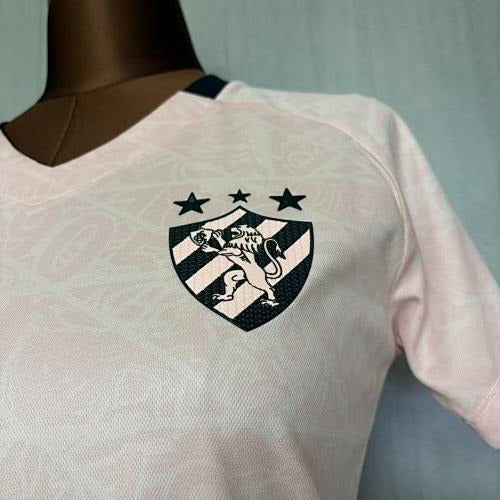 Camisa Sport Recife 25/26 - Versão Feminina Baby Look Rosa