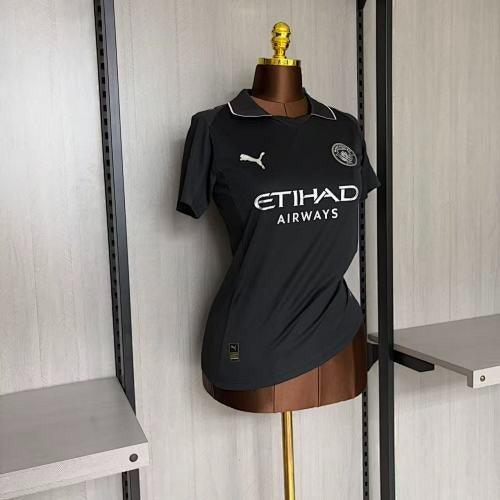 Camisa Manchester City 25/26 - Feminina Preta