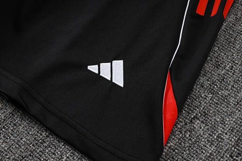 Conjunto de Treino Arsenal 25/26 - Blusa+Short Vermelho