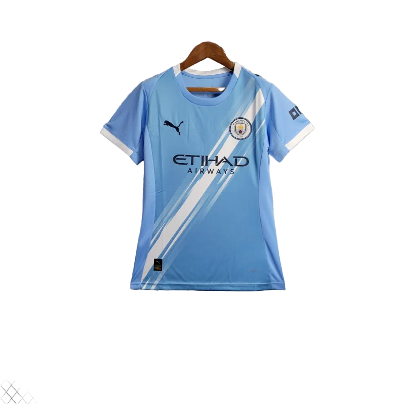 Camisa Manchester City Home 25/26 - Feminina Azul