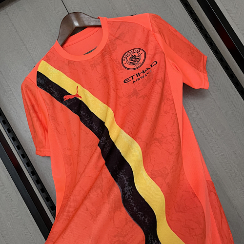 Camisa Manchester City III 25/26 - Laranja