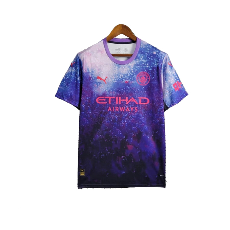 Camisa Manchester City Feminina Third 24/25 - Vermelha